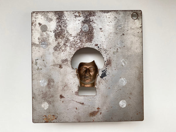Unusual Rare Vintage Action Figure Factory Face Mold c.1960’s - Source Vintage