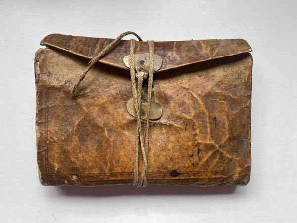 Very Interesting Antique Early 18th Century Ledger With A Dark Past - Source Vintage