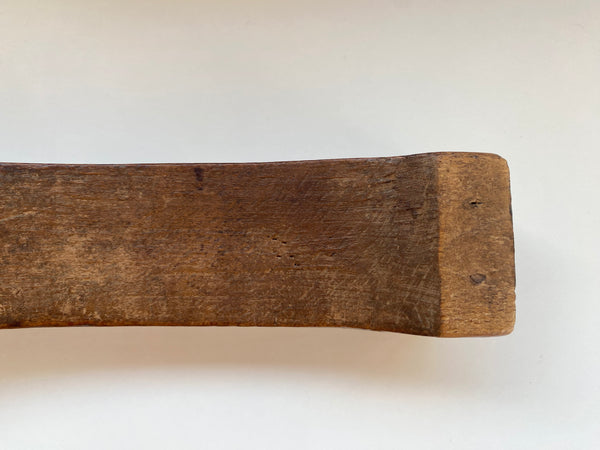 Early Antique Carved Treen Pen Or Pencil Box. Possibly Swedish In Origin Initialled & Dated 1813 - Source Vintage