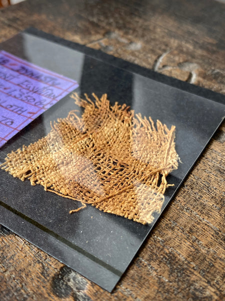 Rare Ancient Egyptian Fragment Of Mummy Cloth