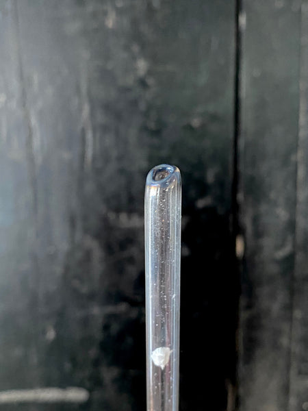 Rare Antique Uncut Handblown Ocularist’s Prosthetic Glass Eye On Stem