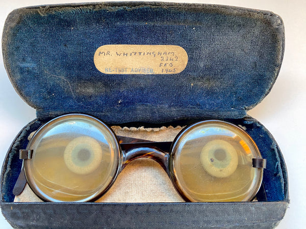 Early 20th Century Joke Googly Eye Spectacles - Source Vintage