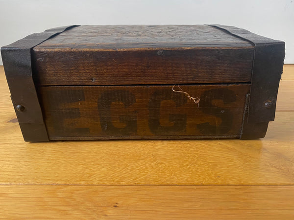 A Charming 19th Century Egg Box With A Surprise Inside - Source Vintage