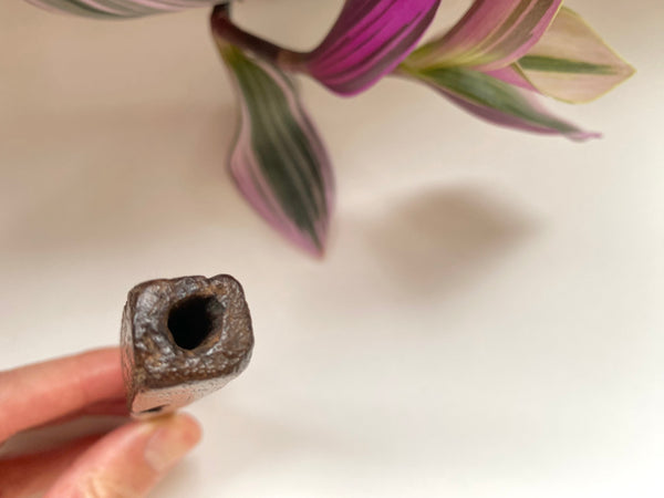 Rare Antique Early 19th Century Child’s Miniature Treen Knitting Sheath Initialled - Source Vintage