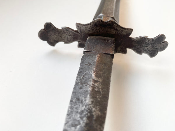 16th-17th Century Steel Quillon Dagger