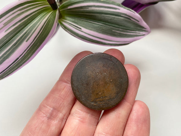 A 1797 George III Copper Penny Secret Covert Smuggler Or Spy Concealment Device - Source Vintage