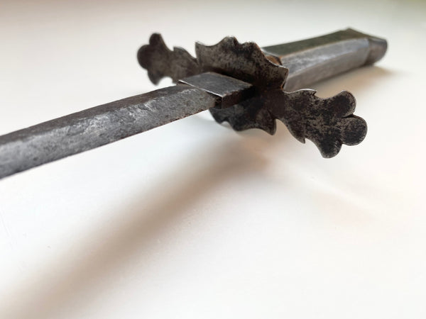 16th-17th Century Steel Quillon Dagger