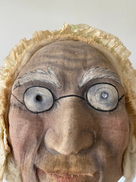 Curious Vintage Belgian Carnival Mask