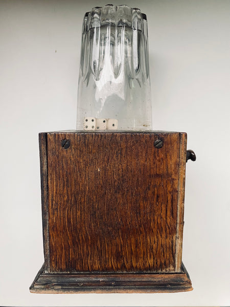 Antique WW1 Scratch Built Chuck-A-Luck Gambling Game Named & Dated 1917