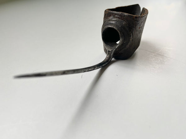 Curious Collection Of Late 19th - Early 20th Century Falconry Hoods & Cock Fighting Spur - Source Vintage