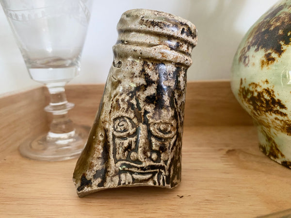 A 16th - 17th Century Bellarmine Jug Fragment Or Witches Bottle - Source Vintage