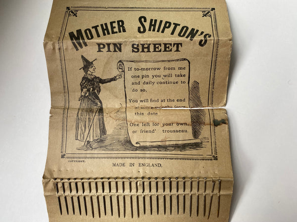 Scarce Antique Folklore Souvenir Relating To Yorkshire’s Very Own Mother Shipton - Source Vintage
