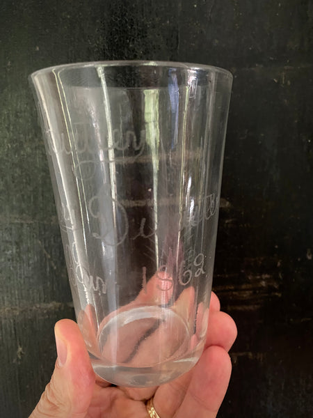 Antique 19th Century Disaster Glass For The Hartley Colliery Disaster 1862