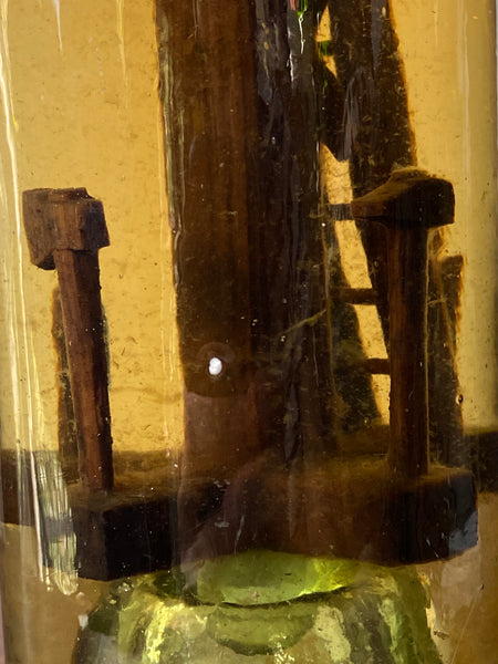 Antique 19th Century Folk Art ‘God In A Bottle’ Protection Whimsy