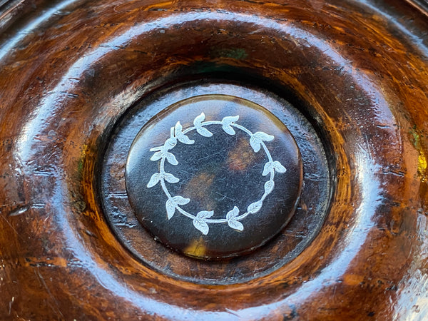 Rare Antique 19th Century Table Snuff Box Made From The Stern Of The Victoria & Albert Paddle Steamer - Source Vintage