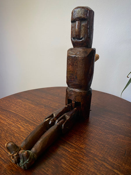 Antique Early 20th Century Folk Art Jigger Doll