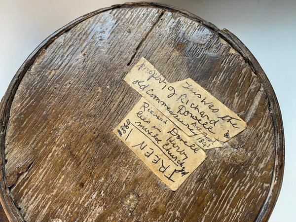 Early George IV Treen Grain Measure & Scoop With Link To The ‘Swing Riots’ Of 1843 With Provenance - Source Vintage