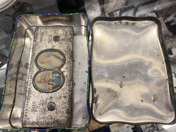 Rare Untouched Rowntree’s Silver Jubilee Chocolate Bar In Original Tin From 1935 - Source Vintage