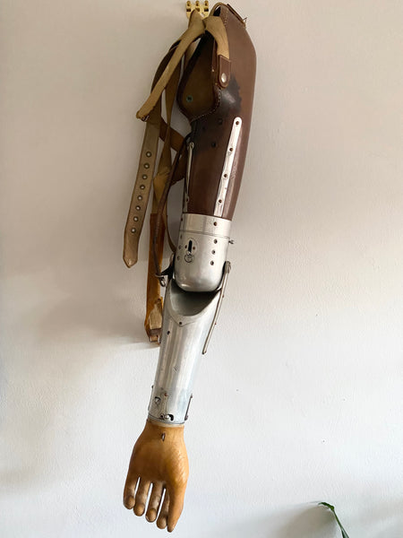 Vintage World War 2 Era Prosthetic Arm
