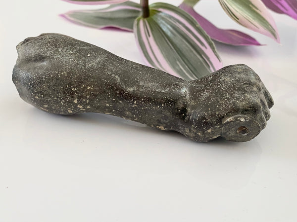 A Fascinating Heavy Bronze Arm Fragment Detecting Find From North Yorkshire - Source Vintage