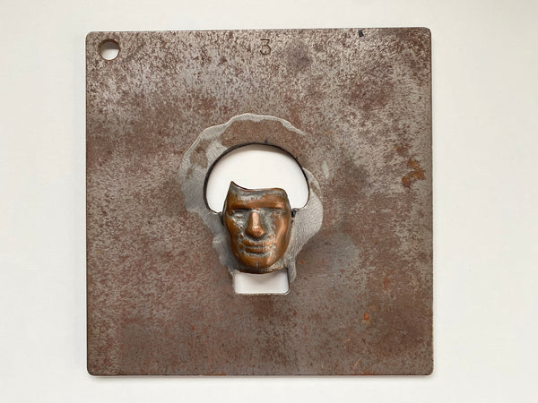 Unusual Rare Vintage Action Figure Factory Face Mold c.1960’s - Source Vintage