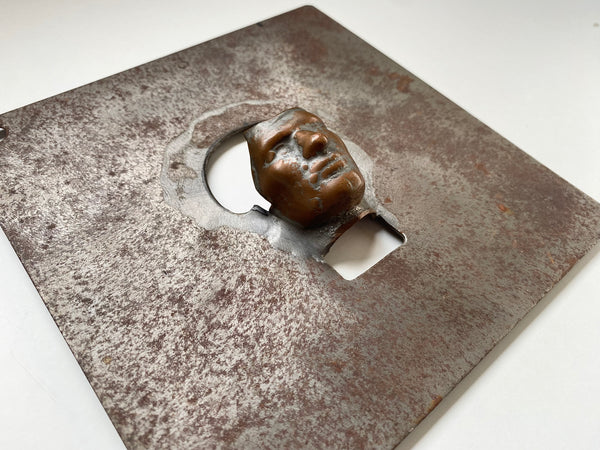 Unusual Rare Vintage Action Figure Factory Face Mold c.1960’s - Source Vintage