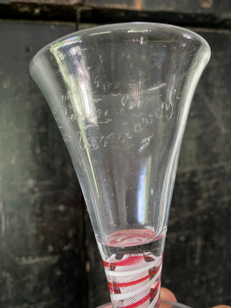 Antique 18th Century Firing Glass c.1770