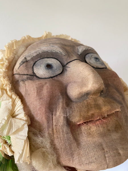 Curious Vintage Belgian Carnival Mask