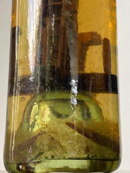 Antique 19th Century Folk Art ‘God In A Bottle’ Protection Whimsy