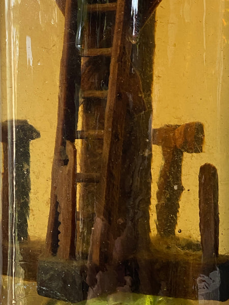 Antique 19th Century Folk Art ‘God In A Bottle’ Protection Whimsy