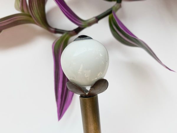 Rare Antique Mid 19th Century Uncut Handblown Glass Eye - Source Vintage
