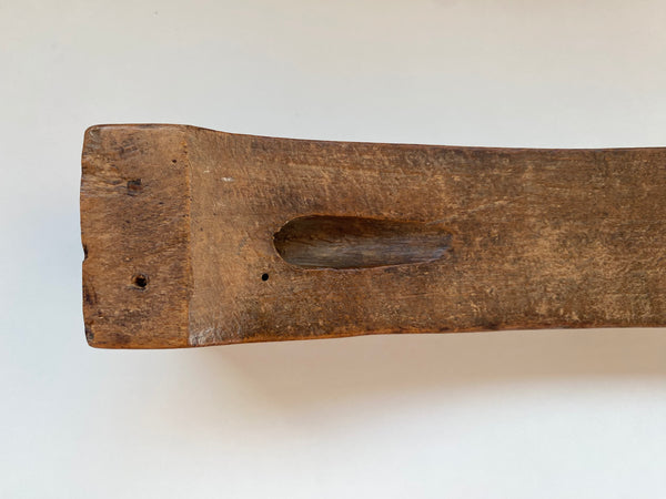 Early Antique Carved Treen Pen Or Pencil Box. Possibly Swedish In Origin Initialled & Dated 1813 - Source Vintage