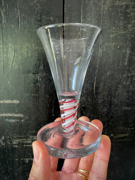 Antique 18th Century Firing Glass c.1770