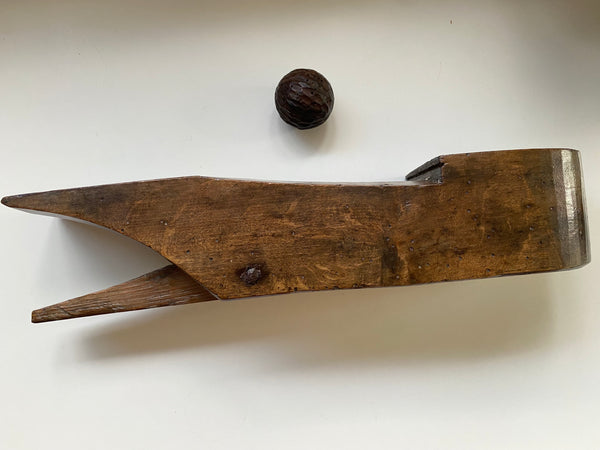 Rare Late 18th Century Treen Trap & Ball For The Ancient Pub Game ‘Bat & Trap’ - Source Vintage