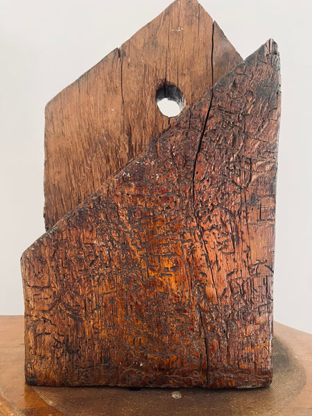 *RESERVED FOR ISABEL - DEPOSIT* Rare Antique 15th Century End Timber From The Roof Of Holy Trinity Church c.1485