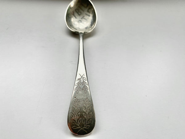 Charming World War 1 Engraved Love Token Spoon Sybil & Bertie - Source Vintage