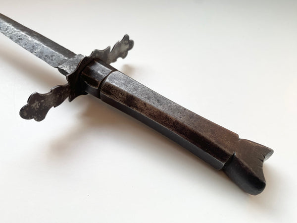 16th-17th Century Steel Quillon Dagger
