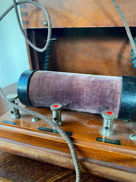 *Reserved For Michael* Antique Early 20th Century Electric Shock Treatment Set To Treat Mental Illness
