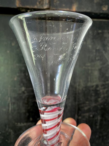 Antique 18th Century Firing Glass c.1770