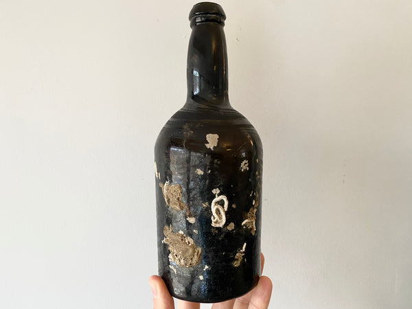 Antique Shipwreck Mallet Bottle c.1820 - Source Vintage