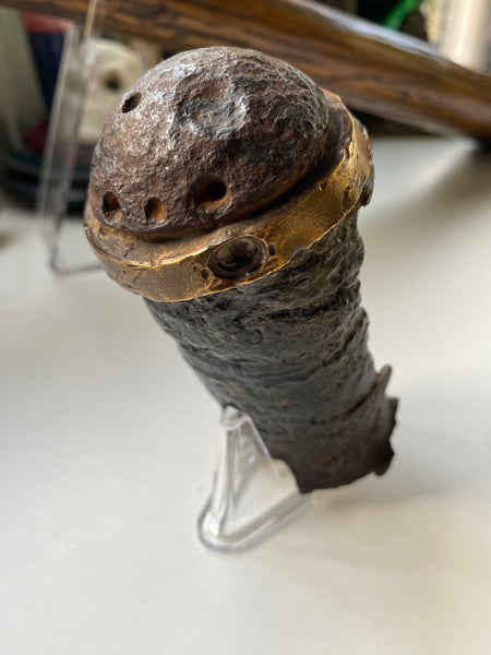*RESERVED FOR ANDY* Antique Exploded World War 1 Artillery Fuse