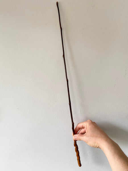 Very Rare Early 19th Century Hazel Wood Wand