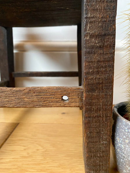 Antique Early 20th Century Folk Art Miniature Pet Chair - Source Vintage