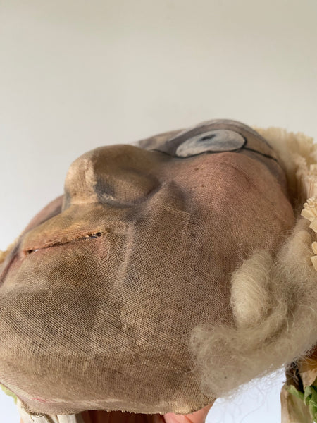Curious Vintage Belgian Carnival Mask
