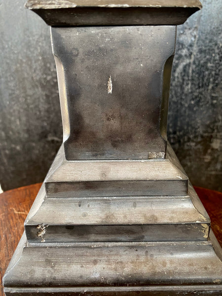 Rare Victorian Mourning Welsh Slate Funerary Memorial Obelisk With Names & Dates