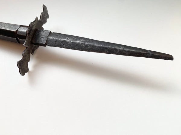 16th-17th Century Steel Quillon Dagger