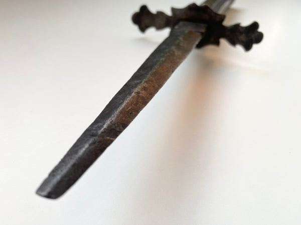 16th-17th Century Steel Quillon Dagger