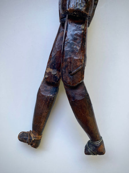 Antique Early 20th Century Folk Art Jigger Doll
