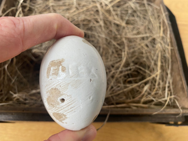 A Charming 19th Century Egg Box With A Surprise Inside - Source Vintage
