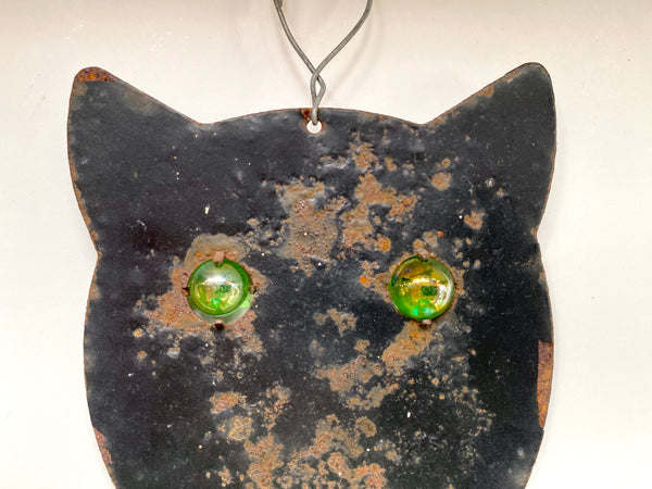 Early 20th Century Time Worn Cat Bird Scarer - Source Vintage